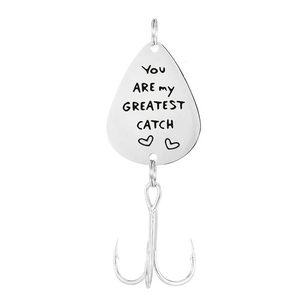 Anniversary Gift Husband Gift Greatest Catch Of My Life Fishing Lure Gift  for Husband For Boyfriend Gift Mens Gift Valentines Day