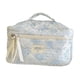 thumbnail image 3 of Bolsa organizadora de artículos de tocador Yuyangstore Floral estética con asa para niñas damas Azul, 3 of 8