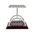 thumbnail image 1 of DPTALR Newtons Cradle Steel Balance Ball Fun Physics Science Development Educational Desk Toy Gift, 1 of 2