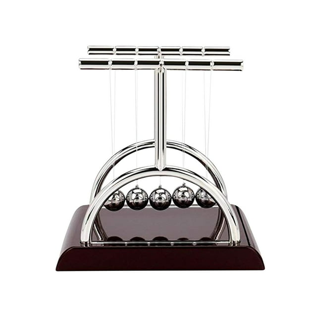 DPTALR Newtons Cradle Steel Balance Ball Fun Physics Science Development Educational Desk Toy Gift
