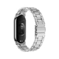 thumbnail image 2 of Correa Acero Inox Eslabones Para Xiaomi Mi Band 8/9/10 +1 Mica, 2 of 5
