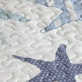 thumbnail image 3 of North End Decor Starfish Reef Coastal Beach Quilt Set King 3-Piece, 3 of 5