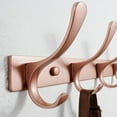 Coat Rack Wall Mounted - 10 Hooks, Heavy Duty, Stainless Steel, Metal ...
