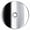 Chrome, variant on 4-Pack Matte Black Thick Backplate for Cabinet Knobs, 2-1/3" Round Rosette Plate for Bifold Closet Doors, Large Escutcheon Back Plates Washers Sheets for Door Pulls & Handles