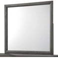 thumbnail image 3 of Kings Brand Furniture Ambroise Wood Dresser & Mirror (Gray/Black), 3 of 6