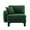 Green#01, variant on Lisonu 39" Modern Modular Armchair, Right-Side Facing Boucle Accent Chair, Sofa Component for Custom Sectionals, Green