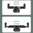 thumbnail image 3 of Cellphone Holder Mount Adapter Clamp Double Pull E-clip Phone Stand Clip Head for 3.5-6inch Phone Adjustable Phone Clamp, 3 of 4