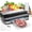 black, variant on NOVODESK Vacuum Sealing Machine with 12 Bags, 80Kpa Food Sealer Machine,Wet and Dry Food Storage, Built-in Cutter, Compact Design