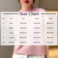 thumbnail image 3 of New Summer Arrivals Olyvenn Womens Mock Neck Short Sleeve Rib Knit Summer Tops Dressy Blouse Tee Fitted Shirts Elegant Casual Going Out Blouse Black M, 3 of 3