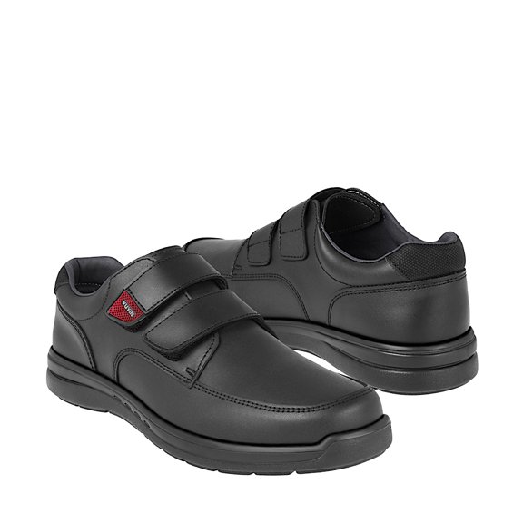 ZAPATOS ESCOLARES YUYIN NIÑO 24312 PIEL NEGRO 20-25