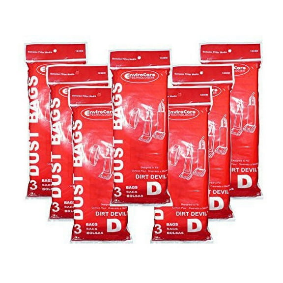 21 Royal Dirt Devil Type D Vacuum Bags, Featherlite, Lite Plus, Extra, Classic,