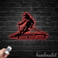 thumbnail image 5 of Handmadetneonsign Skiing Player Medal Hanger Metal Wall Art Light, Skiing Metal Sign Wall Decor, Sport Game Metal Decor 46021, 5 of 5