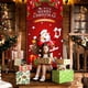 thumbnail image 3 of Decoraciones de Navidad Al Aire Libre Cortinas de Puerta de Navidad Banderas Foto Al Aire Libre Papá Noel Y Cachorro Decoración de Fondo Tela Colgante Decoraciones de Navidad Interior, 3 of 5