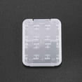thumbnail image 2 of 2X Plastic -SD SDHC TF MS Memory Card Storage Case Box Protector Holder,2 x Plastic Memory Card Storage Case,transparent, 2 of 8