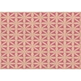 thumbnail image 1 of Ahgly Company Machine Washable Indoor Rectangle Transitional Red Area Rugs, 4' x 6', 1 of 7