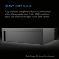 thumbnail image 4 of AC Infinity Rack Mount Drawer 1U with Aluminum Faceplate, for 19&acirc; Equipment Server AV DJ Cabinets Racks, 4 of 6