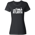 thumbnail image 3 of Inktastic Atlanta Skyline Grunge Women's T-Shirt, 3 of 5