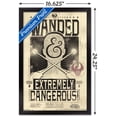 thumbnail image 3 of Fantastic Beasts And Where To Find Them - Wanded - Extremely Dangerous Wall Poster, 14.725" x 22.375", Framed, 3 of 5