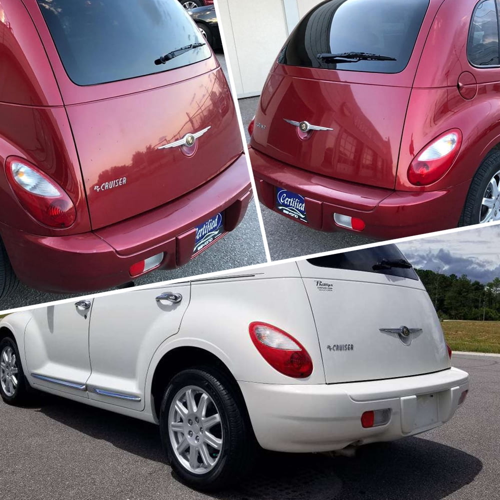 Kojem Tail Lights Lamps for 2006 07 08 09 2010 Chrysler PT Cruiser Replaces 5116222AB 5116223AB Pair w/ Bulbs Halogen