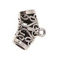 thumbnail image 3 of 10 piezas de espaciadoras de de plata antigua tibetana, de tubo sin para la fabricación de joyas de bricolaje 14x19x7mm Baoblaze Cuentas de tubo de plata tibetana, 3 of 6