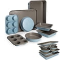thumbnail image 1 of Juego de utensilios para hornear Goodful, todo en uno, antiadherente, 8 piezas, Blue Mist, 1 of 7