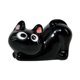 thumbnail image 1 of Figura de gato negro para mesa, decoración, estatua de resina, escultura animal para estante, sala de estar Estilo E, 1 of 9