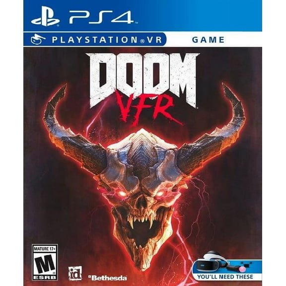 Restored Doom VFR (Playstation 4 VR, 2017) (Refurbished)
