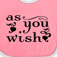 thumbnail image 4 of Inktastic As You Wish Boys or Girls Baby Bib, 4 of 4