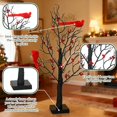 thumbnail image 2 of 2026 New Vintage LED Glowing Cardinals Tree, Twinkle Trees Lamp with Lighted Branches & Red Berries, Trees Tabletop Lamp Centerpiece for Home Party Decor(USB version, Battery Not Included), 2 of 5