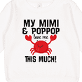thumbnail image 3 of Inktastic Mimi and Poppop Love Me Toddler Sweatshirt, 3 of 4
