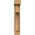 thumbnail image 2 of Ekena Millwork 5 1/2"W x 24"D x 32"H Westlake Block Smooth Bracket w/ Offset Brace, Western Red Cedar, 2 of 25