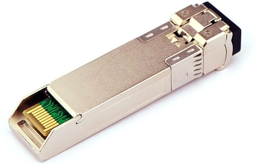 10Gb/s MMF 10GBASE-SR SFP+ Transceiver Module 850nm DOM OPTCORE for TP-Link TXM431-SR 300m LC