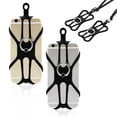 thumbnail image 1 of tredstone Convenient And Practical Universal Phone Lanyard Silicone Case Holder Black, 1 of 6