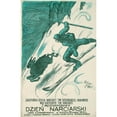 thumbnail image 3 of Mariusz Zaruski 17x24 Black Modern Framed Museum Art Print Titled - 1st International Ski Day and Competition in Zakopane (1910), 3 of 5