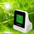 thumbnail image 2 of Indoor CO2 Meter Temperature & Relative Humidity Carbon Dioxide Detector Air Quality Monitor for Home Office, 2 of 9