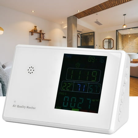 

HCHO PM2.5 CO2 Air Quality Monitor Air Quality Meter USB Charging For Laboratory Household