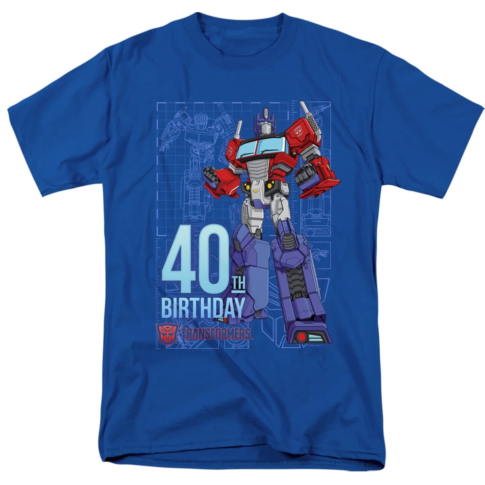 Transformers 40th Birthday Unisex Adult T Shirt
