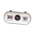 thumbnail image 2 of Lipstore Manual Flip Clock Manual Jump Calendar Alarm Clock Manual Analog Flip Desk Table Clock hands, 2 of 7