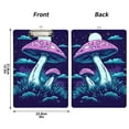 thumbnail image 3 of ALAZA Plastic Clipboard A4 Letter Size Decorative Clipboards for Students Women Men 9" x 12.5" Magic Mushroom, 3 of 6