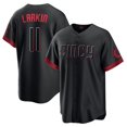 thumbnail image 1 of Men's Cincinnati Reds Barry Larkin Jersey 11# Adult Baseball Jersey Player Name Sport Shirt, 1 of 2
