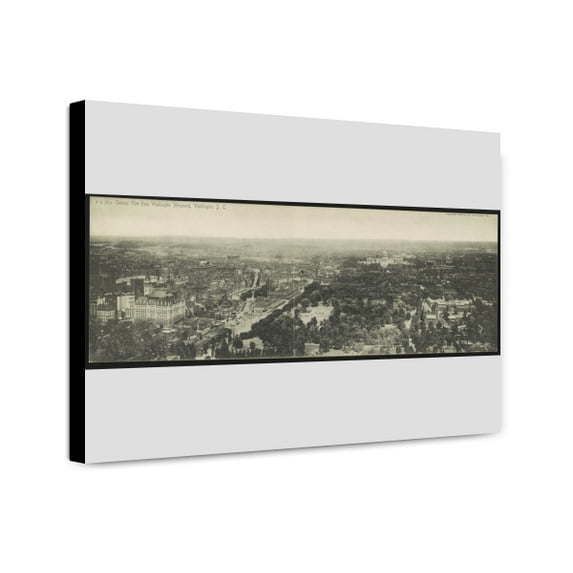 Canvas Print: General View From Washington Monument, Washington, D.C., 1905
