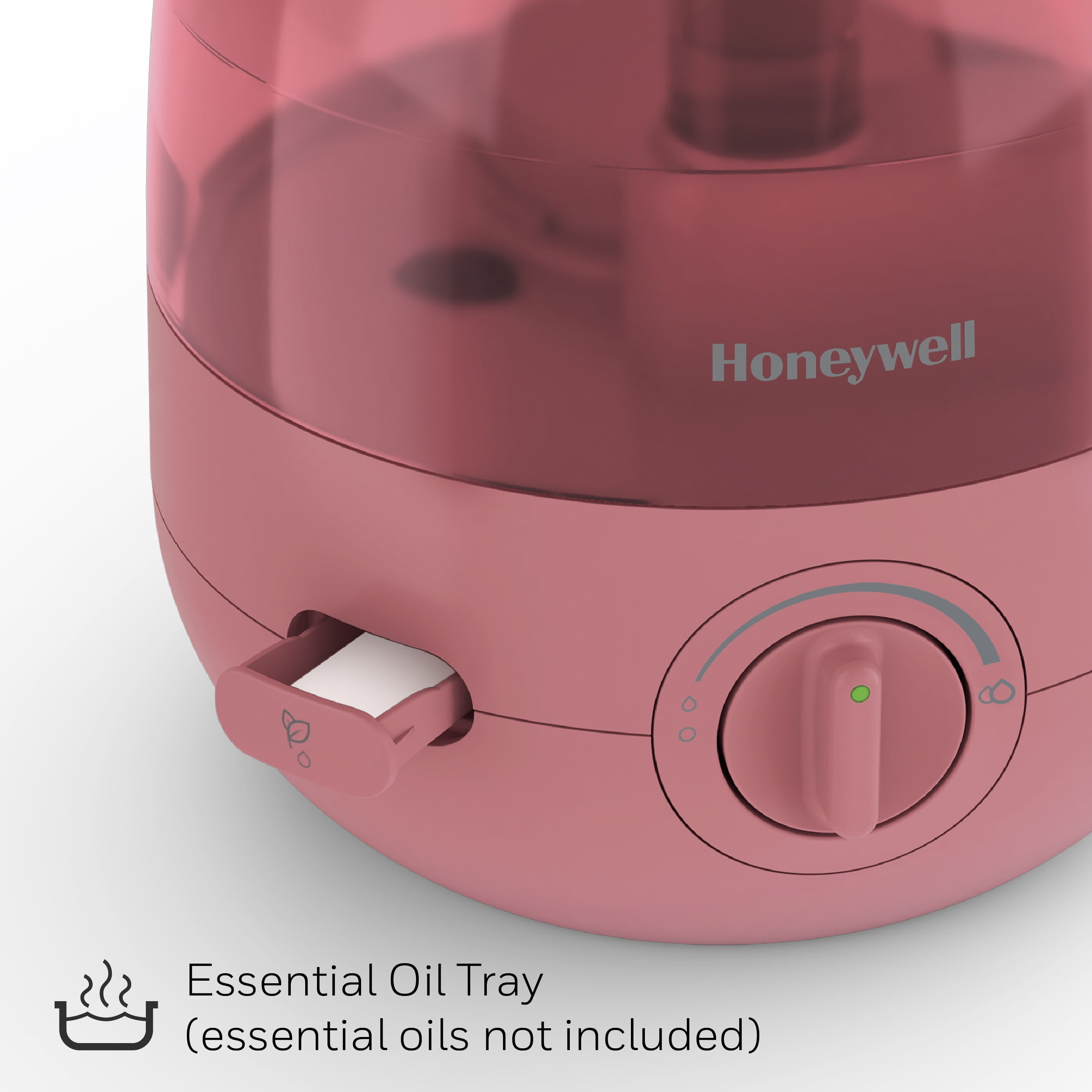 Honeywell Mini Mist Cool Mist Humidifier, HUL525R, Red