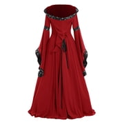 Gothic Dress Women's Elegant Floor Length Style for Events