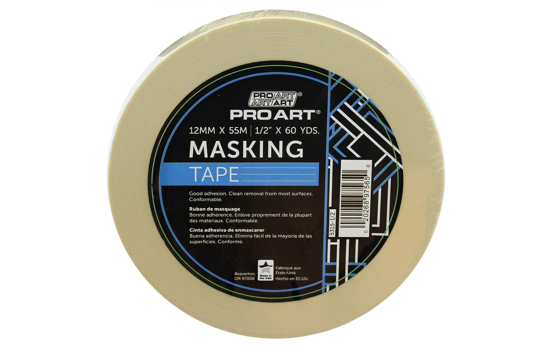 Pro Art Masking Tape 1/2"x60yd