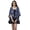 Indigo Blue2, variant on Moomaya Printed Beach Clothes For Women Tassel Shrug Swim Cover Up Cardigan