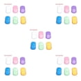 thumbnail image 2 of Billuyoard 20 Pieces Temporary Scented Slice Sheets Washing Box Natural Camping Supply with Plastic Hand Sanitary Soap Fragrance Tablet Type2 NO2, 2 of 6