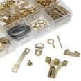 thumbnail image 2 of Ganchos Para Cuadros, Kit Para Colgar Cuadros, Colgadores Para Cuadros Resistentes, Ojos De Tornillo Para Cuadros 282 Uds. Sweethay TO003313-00, 2 of 7