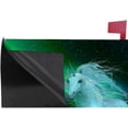 thumbnail image 3 of Coolnut Mailbox Covers Magnetic Oversize Unicorns Galaxy Seasonal Mail Wraps for Home Outdoor Decor, 25.4"x20.78", 3 of 5