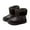 Black, variant on Toddler Kids Girls' Boots Snow Boots with Faux Fur Footwear Fleece Lined Winter Fashion Warm Footwear Warm Boots Toddler Shoes Solid Color Breathable Winter Fashion Footwear