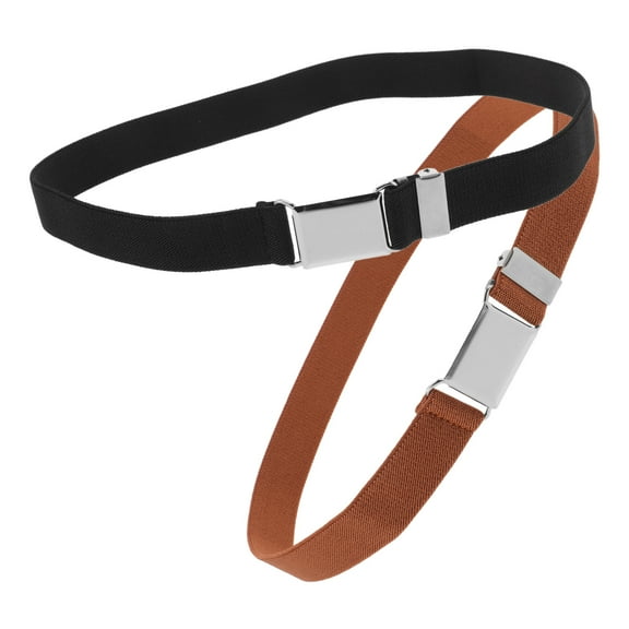 WHAMVOX 2pcs Adjustable Elastic Belts For Boys And Girls Kids Belts For Toddlers And Youth Easy To Use And good For Daily Wear